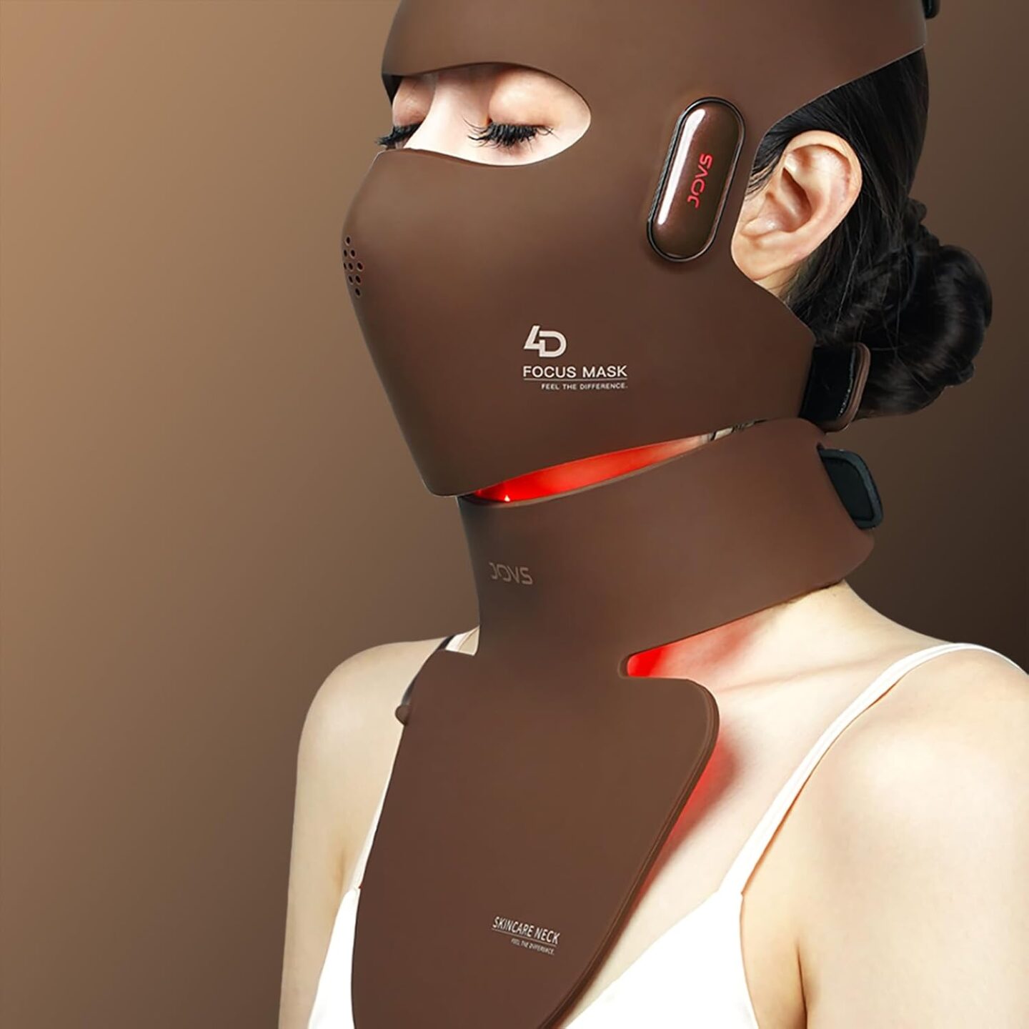 JOVS Red LED Light Neck & Chest Mask - Image 7