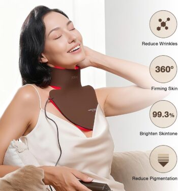 JOVS Red LED Light Neck & Chest Mask - Image 8